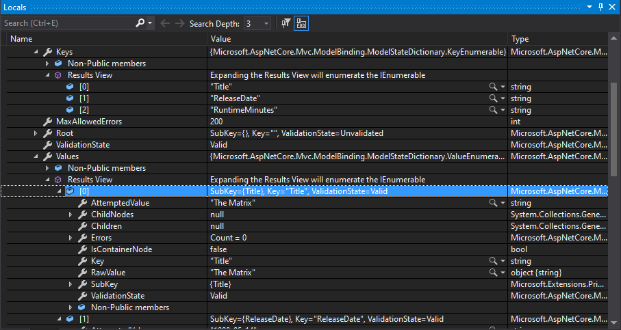 ModelState In ASP NET MVC