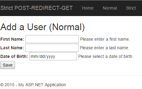 Using POST-REDIRECT-GET in ASP.NET MVC