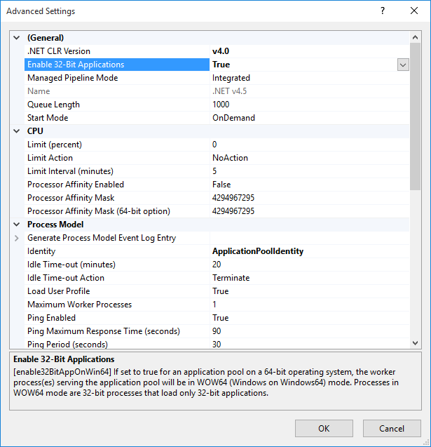 Ancient ORACLE, Modern IIS, and a Failure to RTFM