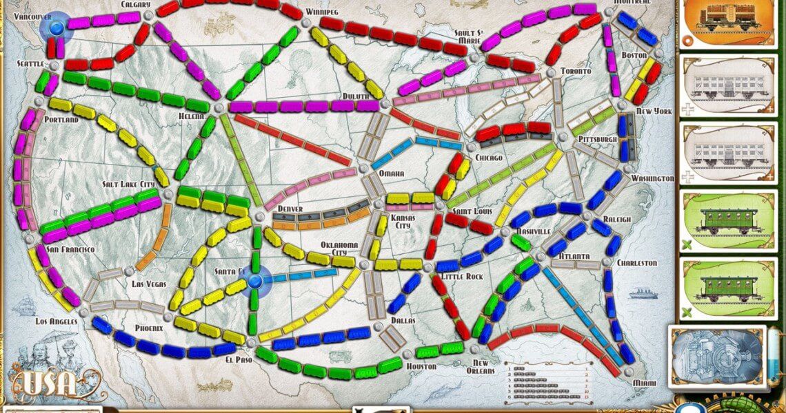 Modeling Ticket to Ride in C# Part 1: Intro and Game Rules