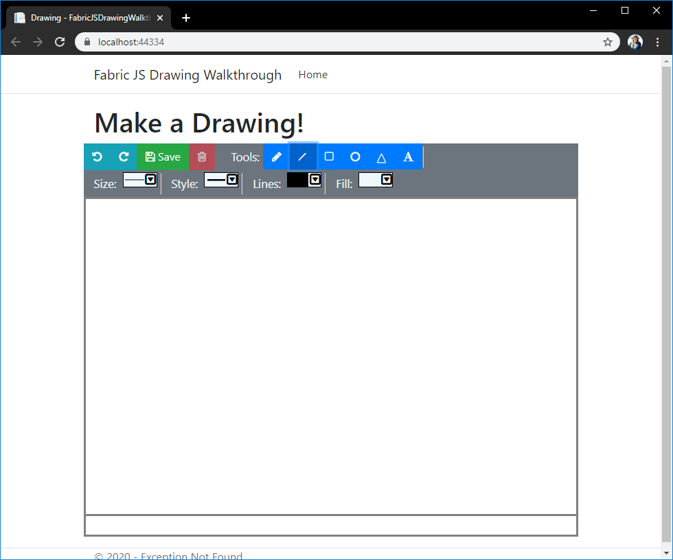 Drawing with FabricJS and TypeScript Part 1: Intro, Goals and Setup