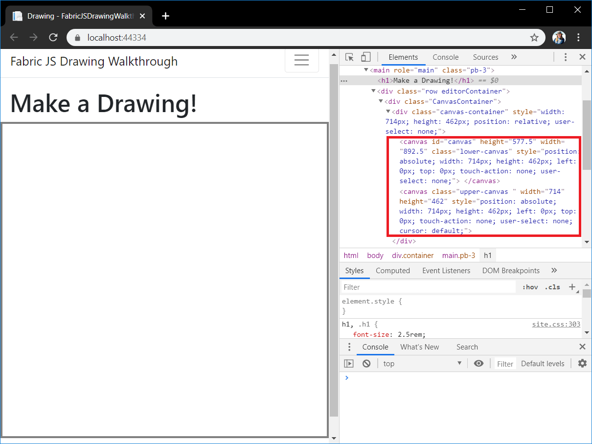 Drawing with FabricJS and TypeScript Part 1: Intro, Goals and Setup