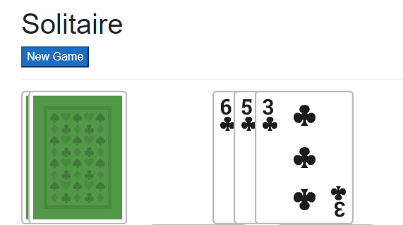 Solitaire in Blazor Part 3 - Drawing, Discarding, and the Stacks