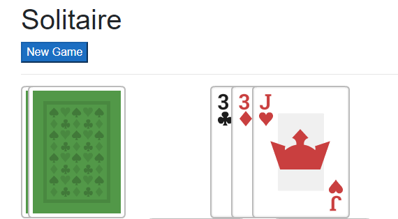 Solitaire in Blazor Part 3 - Drawing, Discarding, and the Stacks